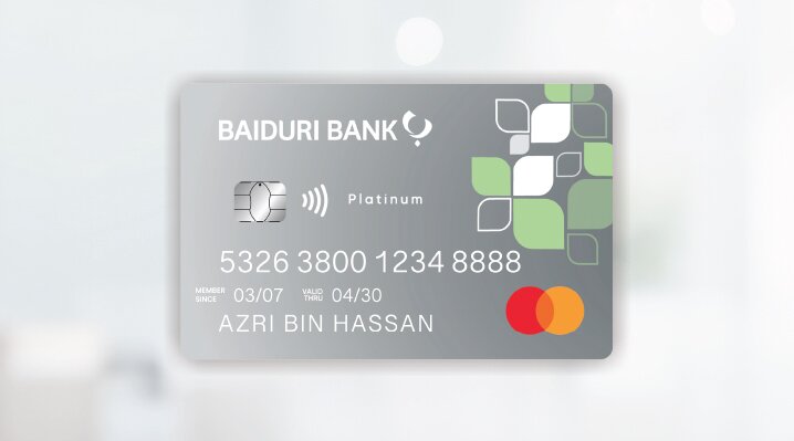 Baiduri Mastercard Platinum Credit Card